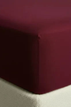 Prześcieradło Jersey Z Gumką 180 g/m2 + 30 cm Bordowy