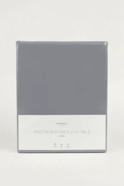 Prześcieradło Jersey Z Gumką 180 g/m2 + 30 cm Szary