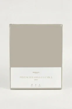 Prześcieradło Jersey Z Gumką 180 g/m2 + 30 cm Taupe
