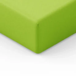 Prześcieradło Jersey Z Gumką Limonkowy