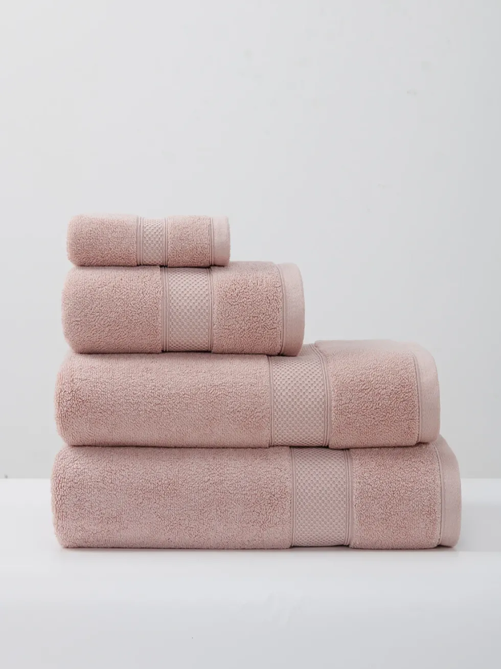 Ręcznik Bawełniany Leo 650g/m2 Pudrowy
