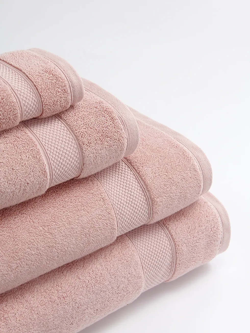 Ręcznik Bawełniany Leo 650g/m2 Pudrowy