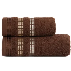 Ręcznik Bawełniany Luxury 500g/2 Brązowy