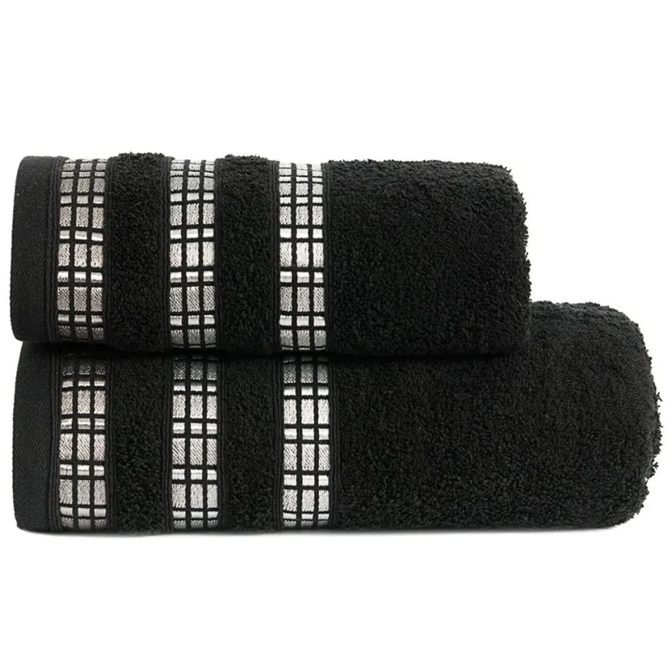 Ręcznik Bawełniany Luxury 500g/2 Czarny