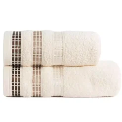 Ręcznik Bawełniany Luxury 500g/2 Kremowy