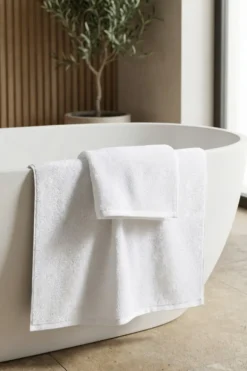 Ręcznik Hotelowy SPA do Sauny Biały