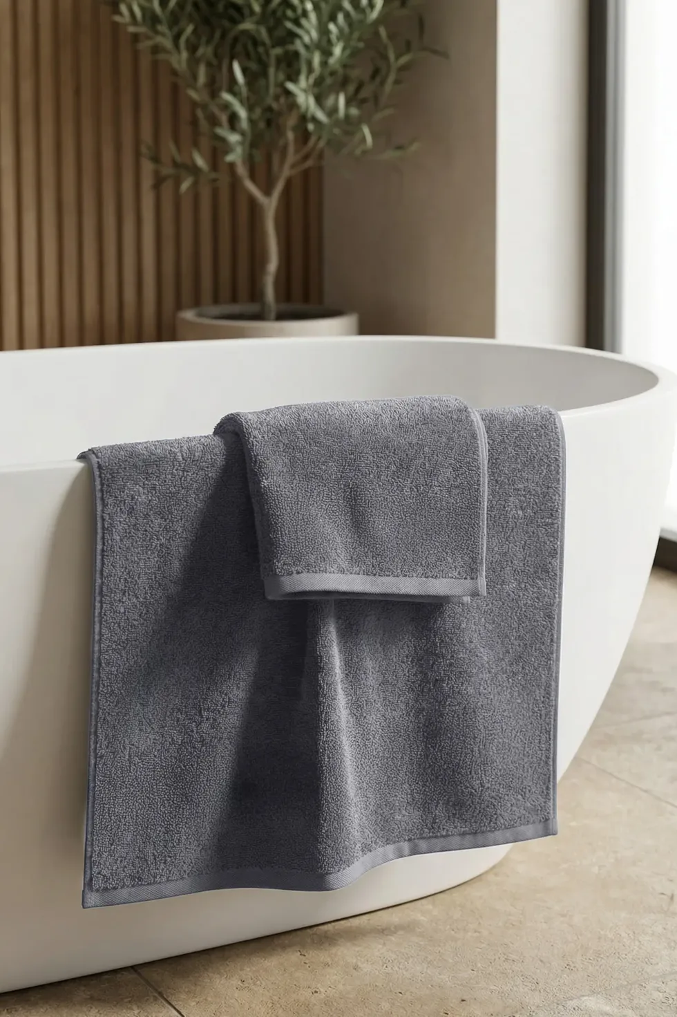 Ręcznik Hotelowy SPA do Sauny Szary
