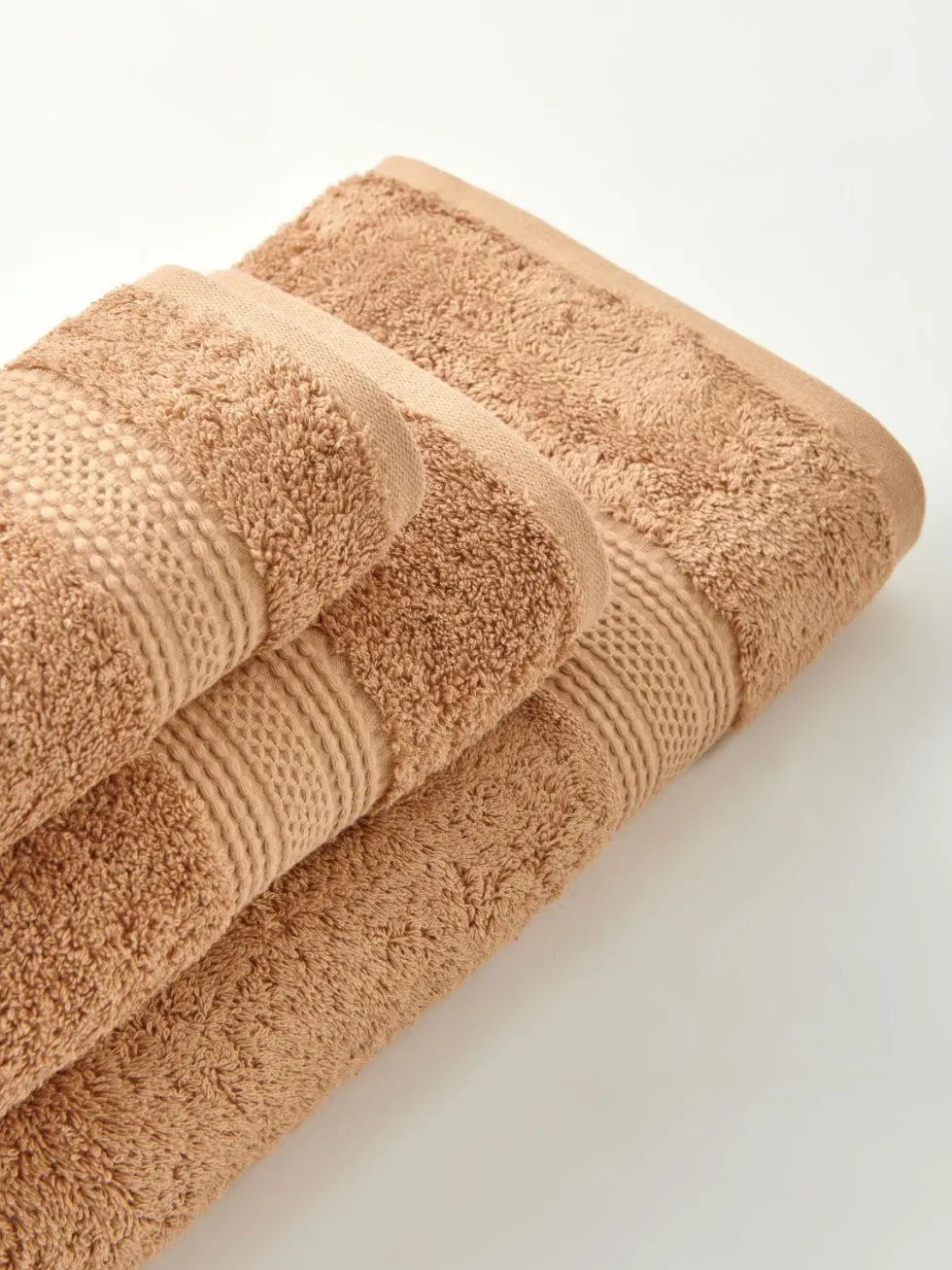 Ręcznik Premium z Bawełny Egipskiej 600 g/m2 EGIPCJAN Karmelowy