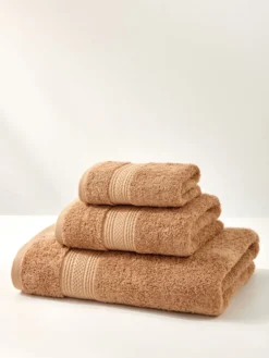 Ręcznik Premium z Bawełny Egipskiej 600 g/m2 EGIPCJAN Karmelowy