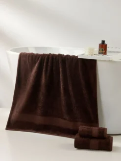 Ręcznik Premium z Bawełny Egipskiej 600 g/m2 EGIPCJAN Brązowy