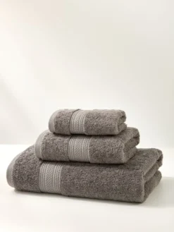 Ręcznik Premium z Bawełny Egipskiej 600 g/m2 EGIPCJAN Szary