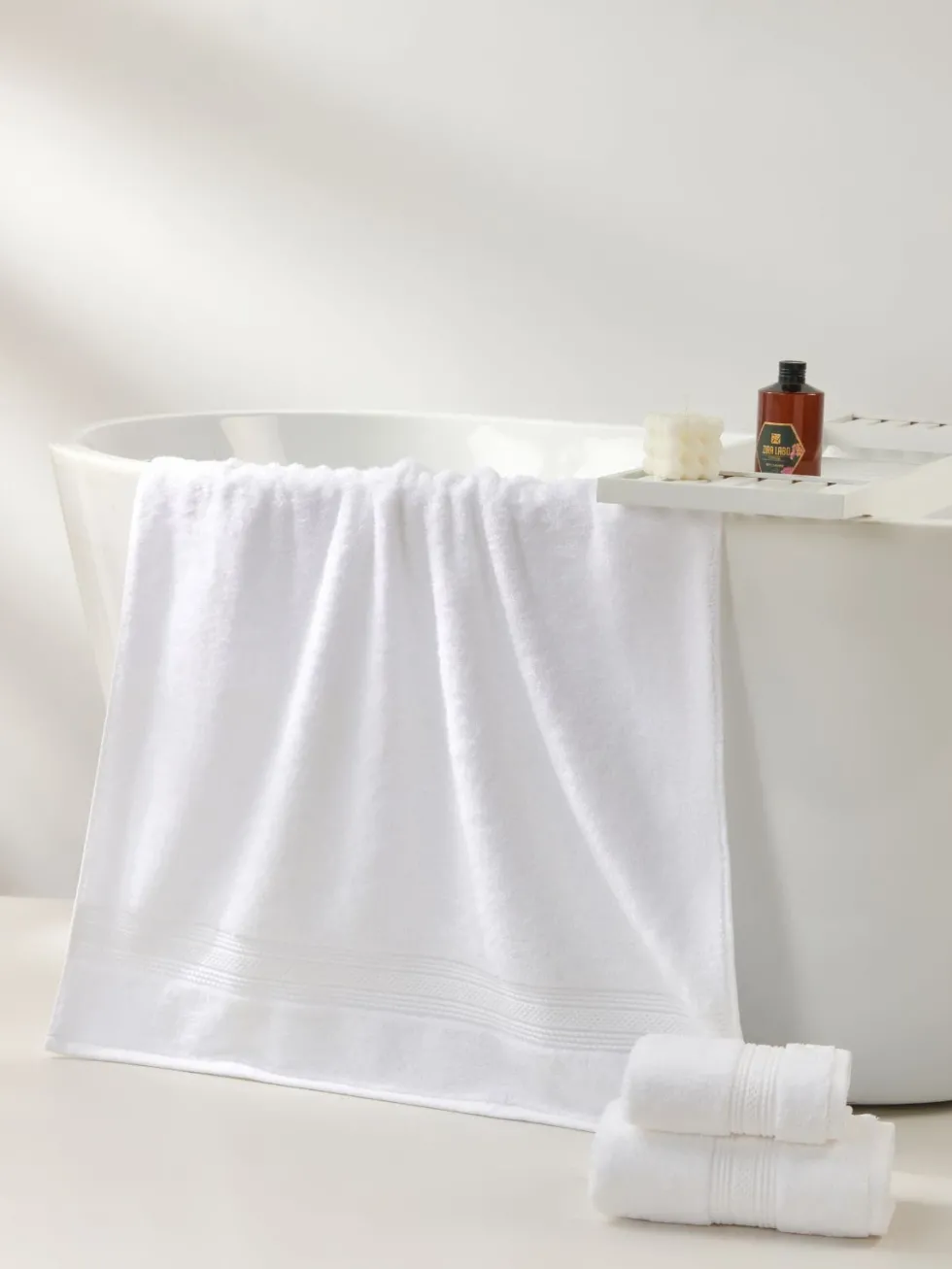 Ręcznik Premium z Bawełny Egipskiej 600 g/m2 EGIPCJAN Biały