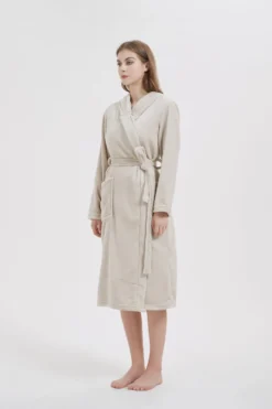 Szlafrok 2XL/3XL - OUTLET Beżowy