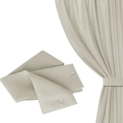 Taupe Szarfa do Zasłony 8x140 Viva