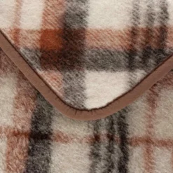 Wełniany Koc MERINO KRATKA