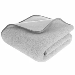 Wełniany Koc MERINO Szary