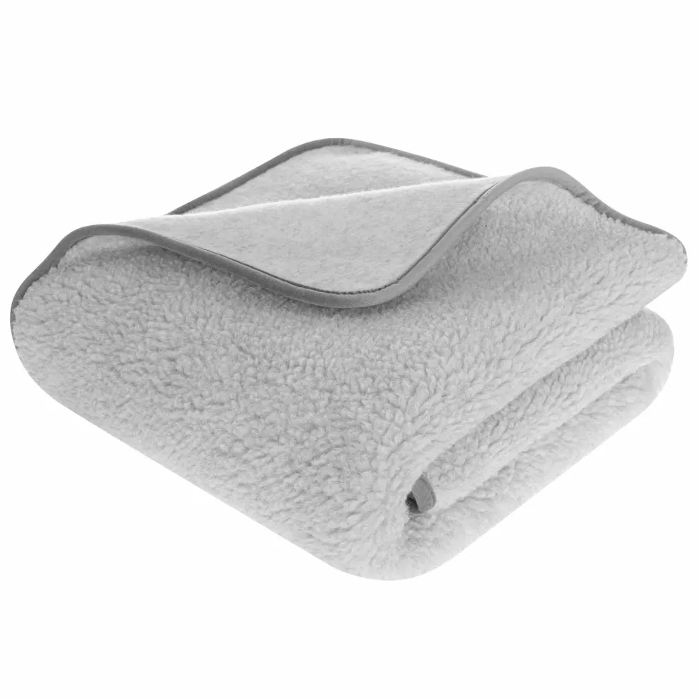 Wełniany Koc MERINO Szary