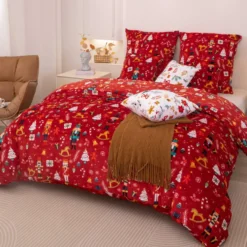 Świąteczna Pościel MIŚ Z Mikrofibry Cozy NUT CRACKER