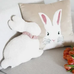 Świąteczna Poszewka BUNNY Beżowy