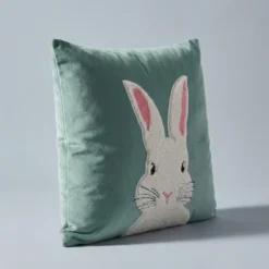 Świąteczna Poszewka BUNNY Szałwiowy