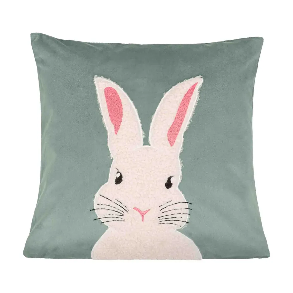 Świąteczna Poszewka BUNNY Szałwiowy
