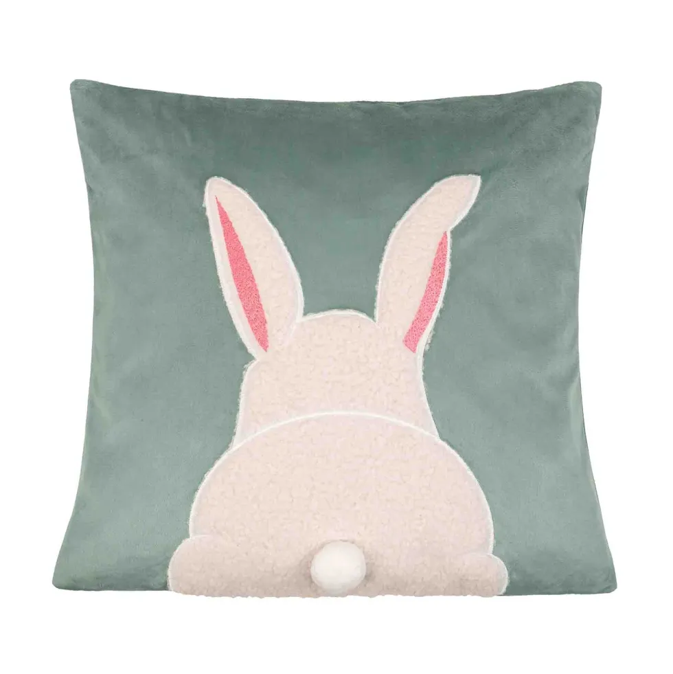 Świąteczna Poszewka BUNNY Szałwiowy