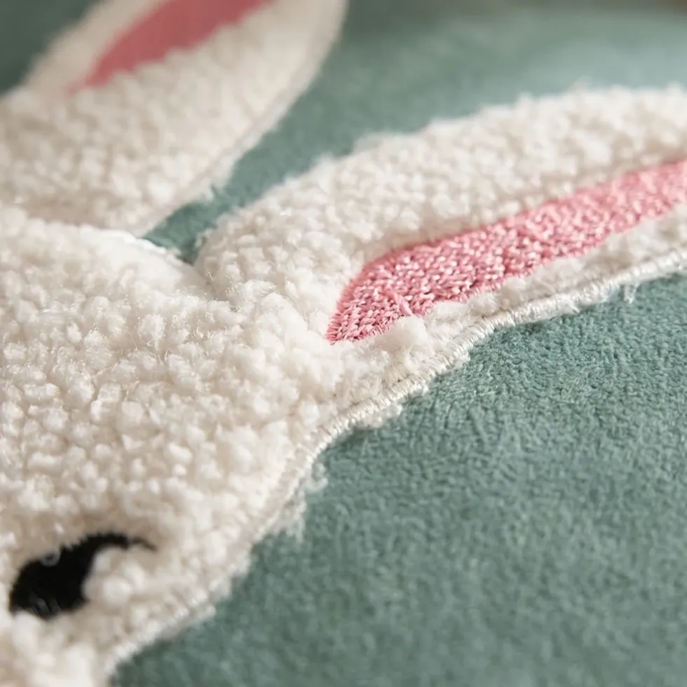 Świąteczna Poszewka BUNNY Szałwiowy