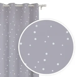 Zasłona DOTS Szary