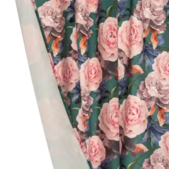 Zasłona Welurowa Dekoracyjna ROSE Dark