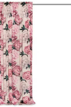 Zasłona Welurowa na Taśmie Dekoracyjna PEONY Light