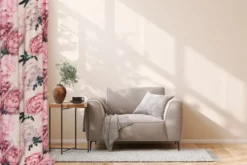 Zasłona Welurowa na Taśmie Dekoracyjna PEONY Light
