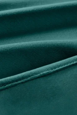 Zasłona Welurowa na Taśmie Velvet Soft Ciemny Turkus