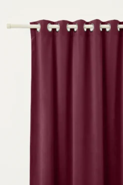 Zasłona Welurowa Velvet Soft Bordowy