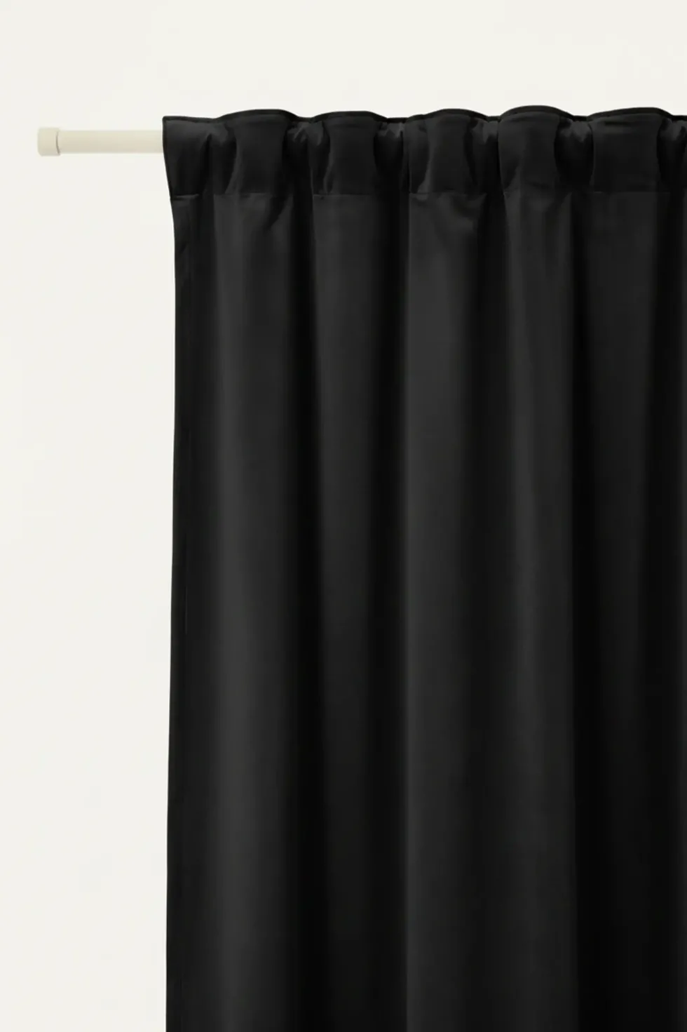 Zasłona Welurowa Velvet Soft Czarny