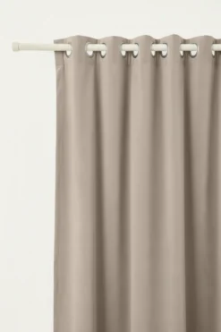 Zasłona Welurowa Velvet Soft Ciemny Beżowy