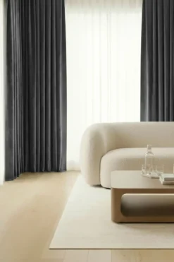 Zasłona Welurowa Velvet Soft Grafitowy