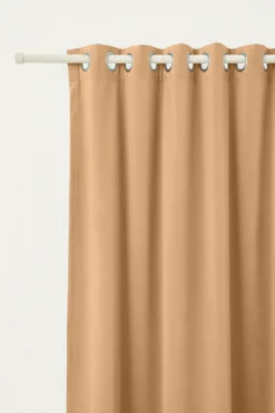 Zasłona Welurowa Velvet Soft Musztardowy